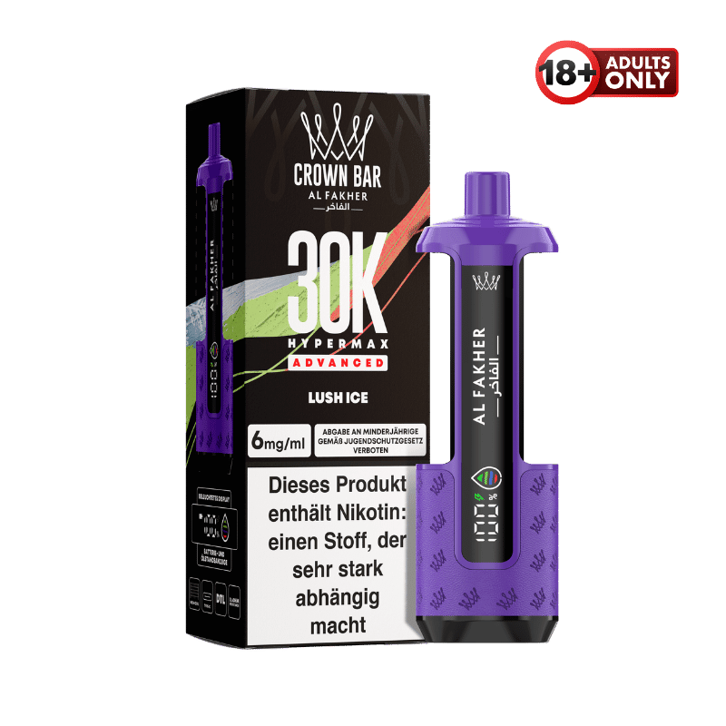 Al Fakher 30k Hypermax Akku Lush Ice - günstig kaufen bei SwiftGoods4u