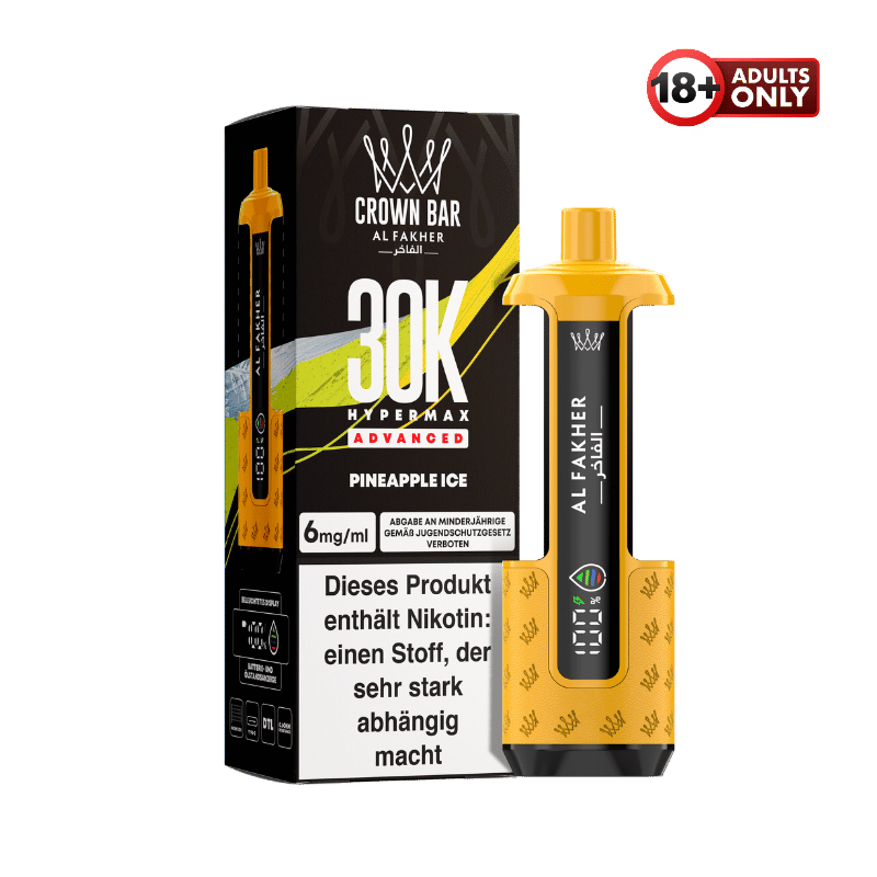 Al Fakher 30k Hypermax Akku Pineapple Ice - günstig kaufen bei SwiftGoods4u