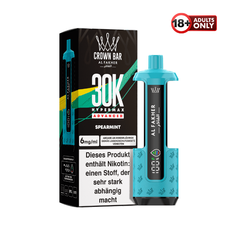 Al Fakher 30k Hypermax Akku Spearmint - günstig kaufen bei SwiftGoods4u