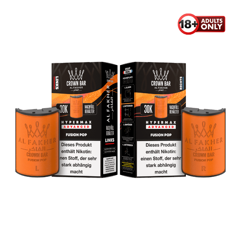 Al Fakher 30k Hypermax Pods Fusion Pop - günstig kaufen bei SwiftGoods4u