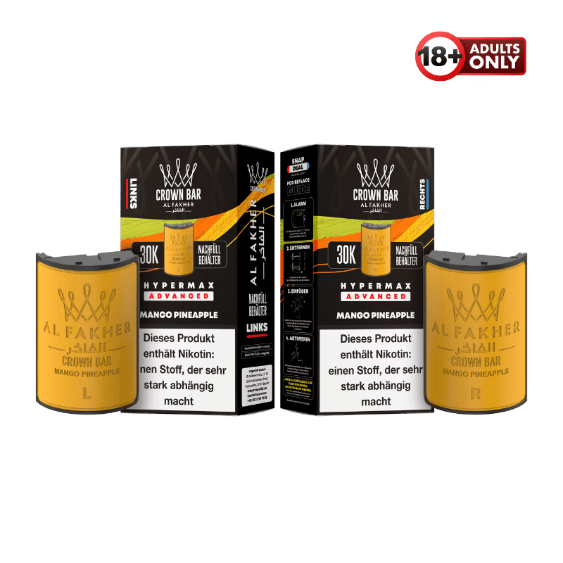 Al Fakher 30k Hypermax Pods Mango Pineapple - günstig kaufen bei SwiftGoods4u