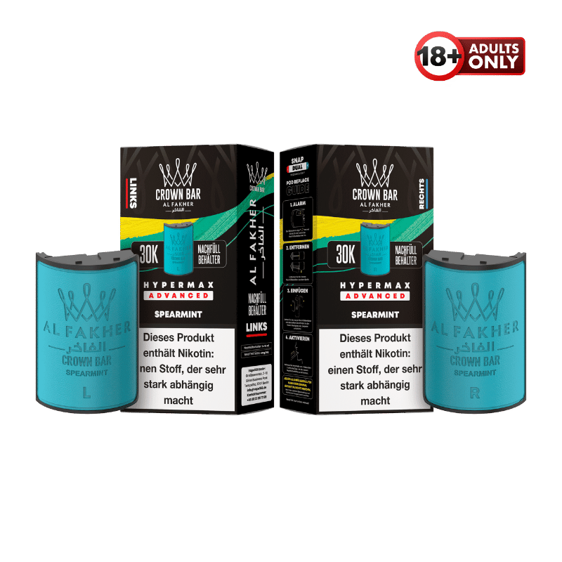 Al Fakher 30k Hypermax Pods Spearmint - günstig kaufen bei SwiftGoods4u