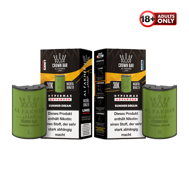 Al Fakher 30k Hypermax Pods Summer Dream - günstig kaufen bei SwiftGoods4u