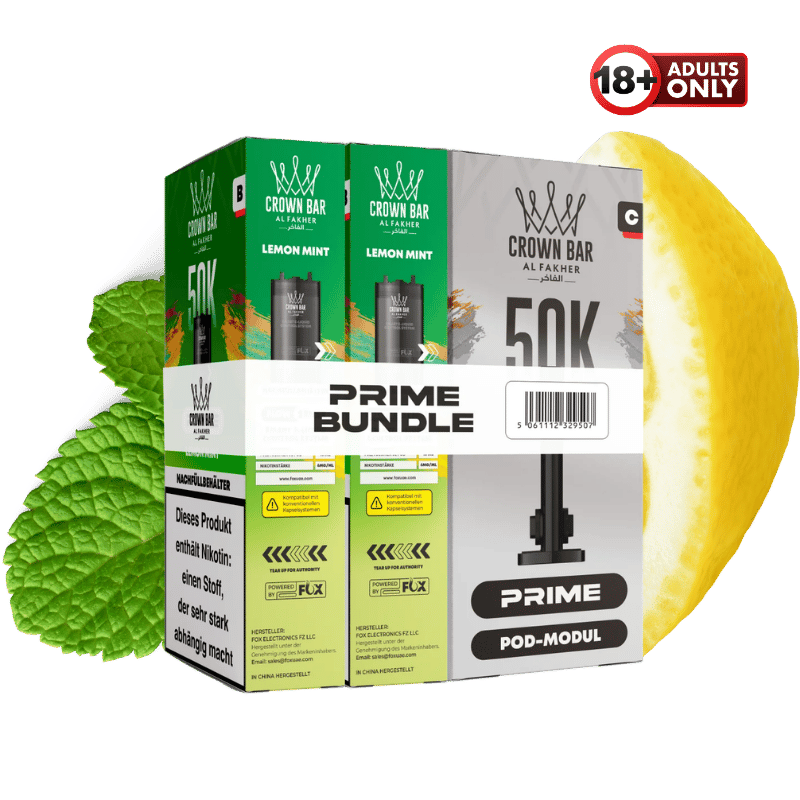 Al Fakher 50k Hypermax Prime Lemon Mint Pods