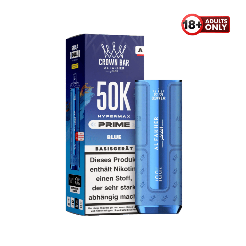 Al Fakher 50k Hypermax Prime Basisgerät Blue