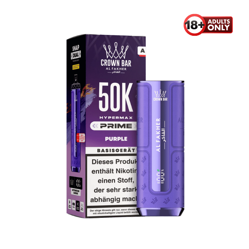 Al Fakher 50k Hypermax Prime Basisgerät Purple
