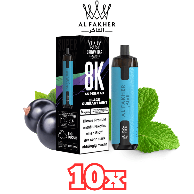 10x Al Fakher 8K Bundle - 3 Sorten - günstig kaufen bei SwiftGoods4u