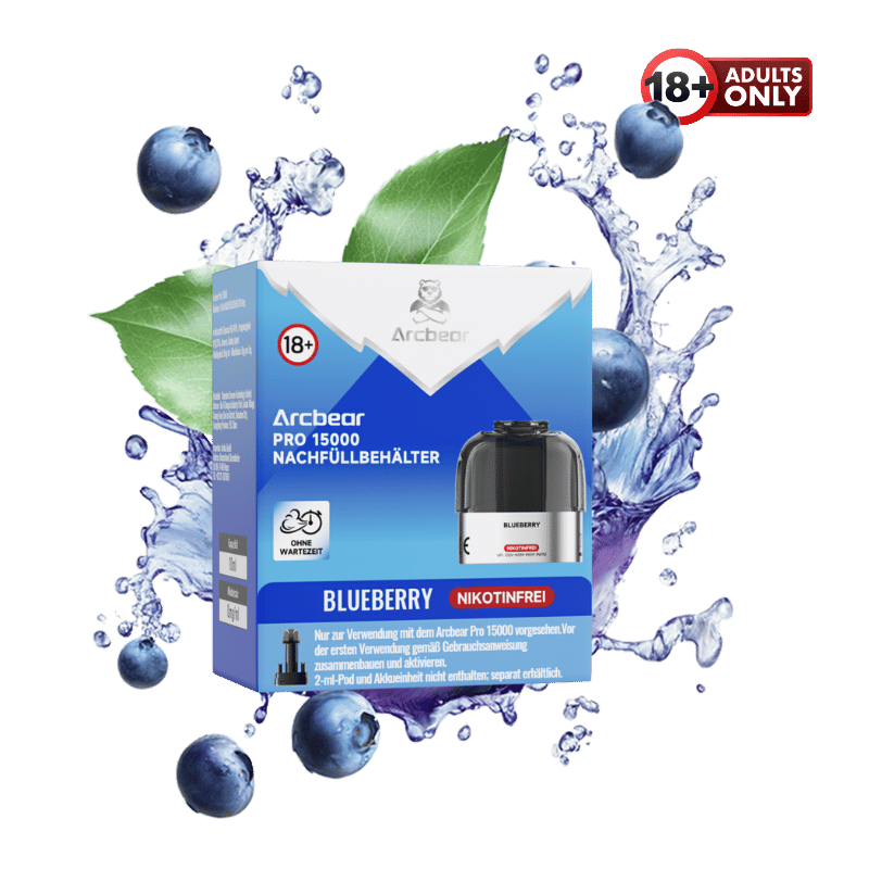 Arcbear Pro 15000 Pod Blueberry Nikotinfrei