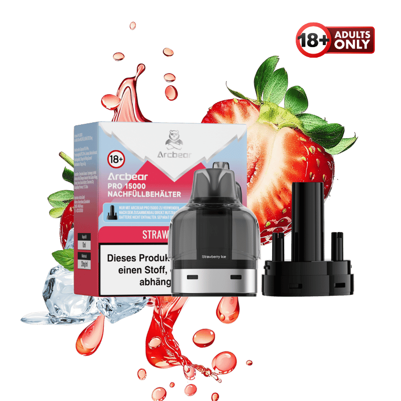 Arcbear Pro 15000 Pod Strawberry Ice - günstig kaufen bei SwiftGoods4u