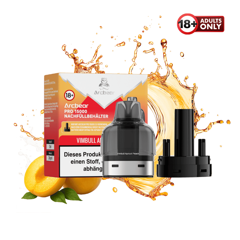 Arcbear Pro 15000 Pod Vimbull Apricot Peach - günstig kaufen bei SwiftGoods4u