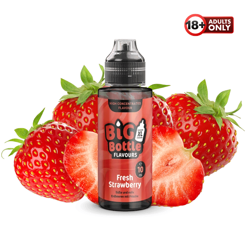 BIG BOTTLE XL Fresh Strawberry Longfill - günstig kaufen bei SwiftGoods4u