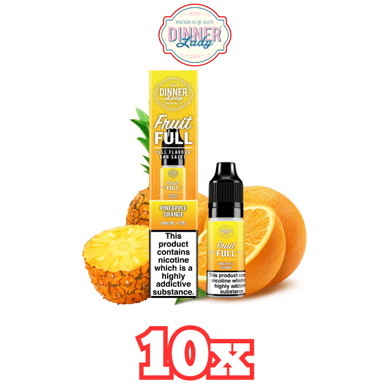 10x Dinner Lady Fruit Full Nikotinsalzliquid Bundle - 10 Sorten - günstig kaufen bei SwiftGoods4u