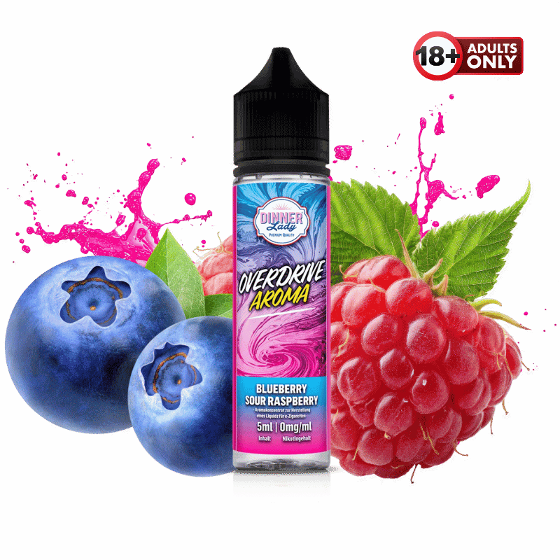 Dinner Lady Overdrive Longfill Blueberry Sour Raspberry - günstig kaufen bei SwiftGoods4u