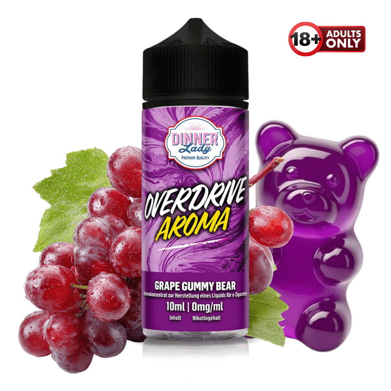 Dinner Lady Overdrive Longfill Grape Gummy Bear - günstig kaufen bei SwiftGoods4u