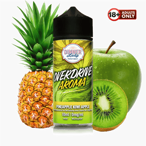 Dinner Lady Overdrive Longfill Pineapple Kiwi Apple - günstig kaufen bei SwiftGoods4u