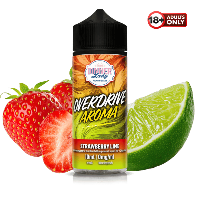 Dinner Lady Overdrive Longfill Strawberry Lime - günstig kaufen bei SwiftGoods4u