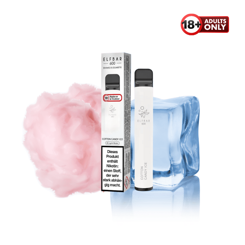 Elfbar 600 Cotton Candy Ice - günstig kaufen bei SwiftGoods4u
