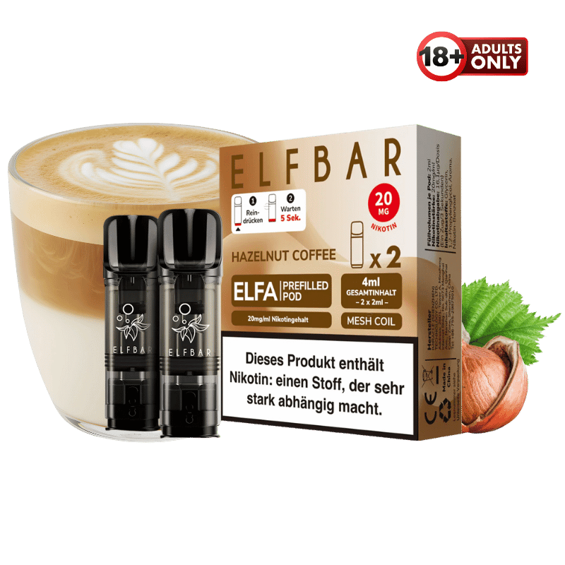 Elfbar ELFA Hazelnut Coffee Pods - günstig kaufen bei SwiftGoods4u