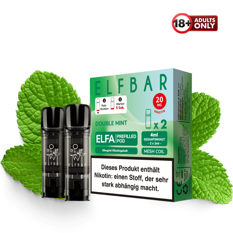 Elfbar ELFA Double Mint Pods