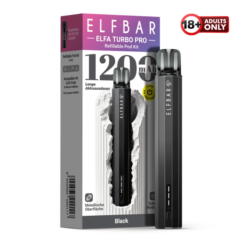 Elfbar ELFA Turbo Pro Open Pod - Kit - 5 Farben - günstig kaufen bei SwiftGoods4u