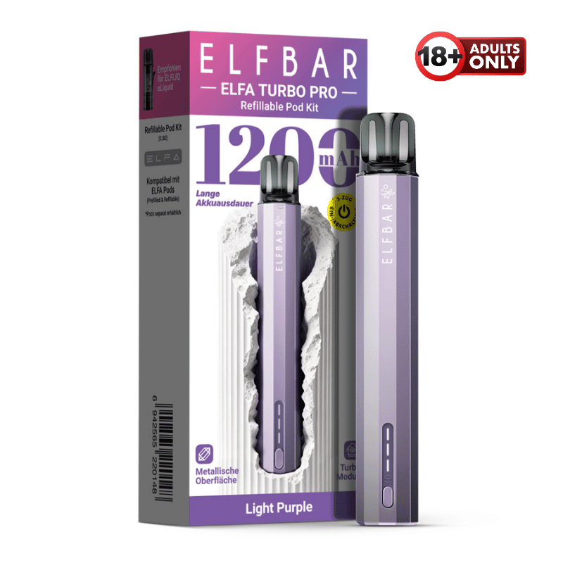 Elfbar ELFA Turbo Pro Open Pod - Kit - 5 Farben - günstig kaufen bei SwiftGoods4u