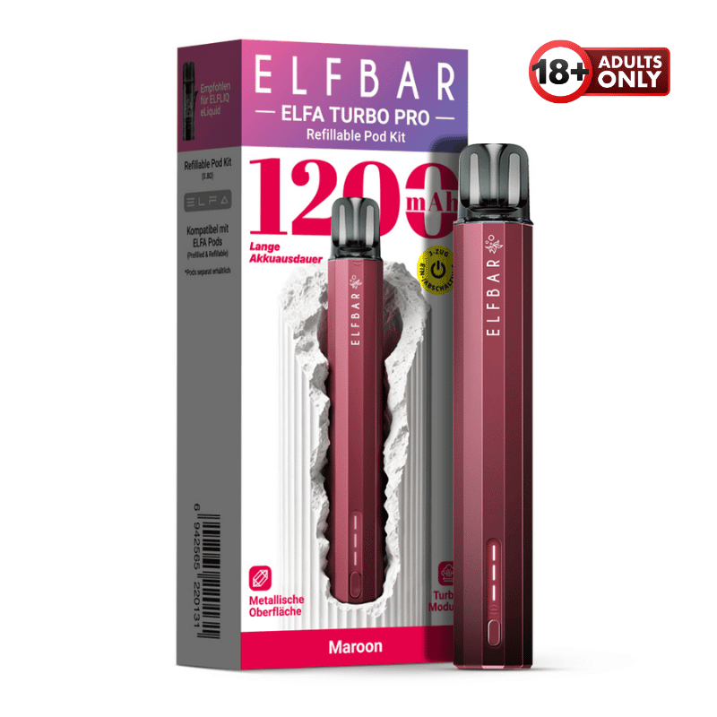 Elfbar ELFA Turbo Pro Open Pod - Kit - 5 Farben - günstig kaufen bei SwiftGoods4u