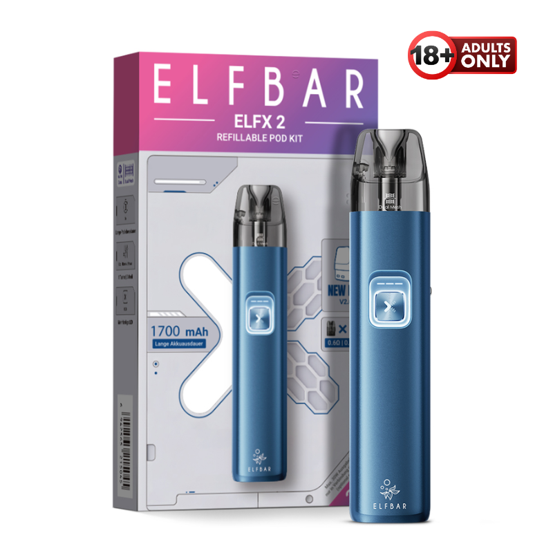 Elfbar ELFX 2 Open Pod-Kit Ocean Blue