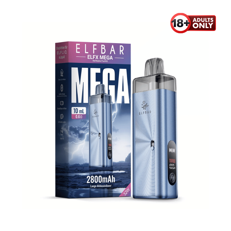 Elfbar Elfx Mega Pod Kit Cyan