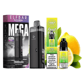 Elfbar ELFX Mega + 10ml Dinner Lady Liquid Bundle - günstig kaufen bei SwiftGoods4u