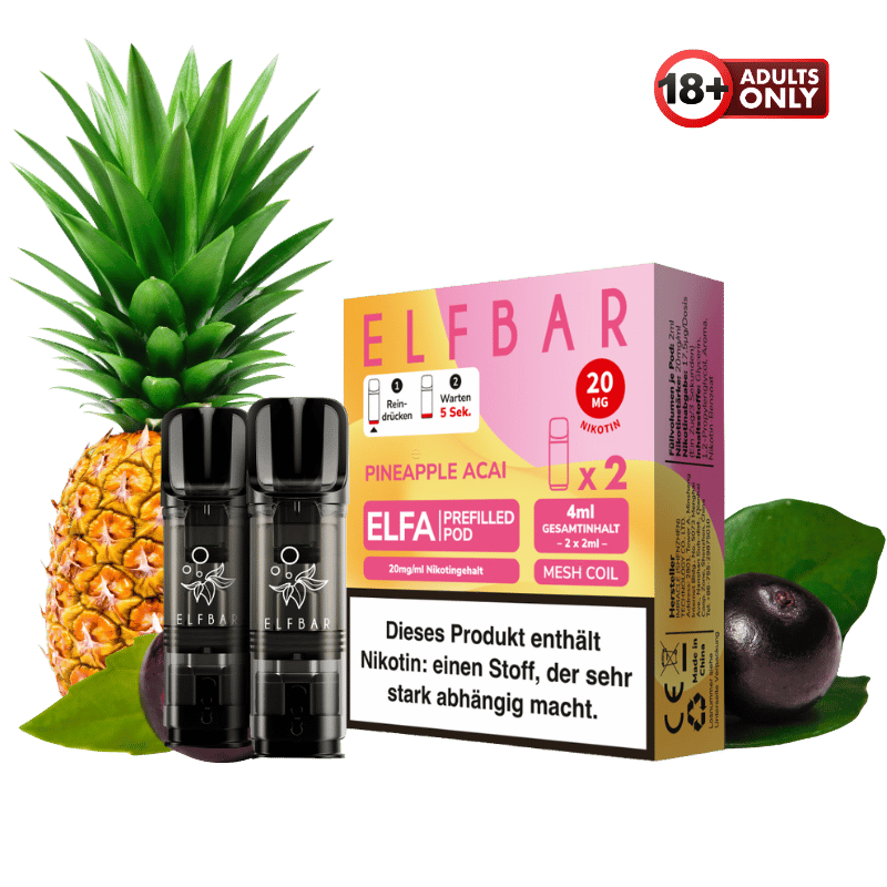 Elfbar ELFA Pineapple Acai Pods - günstig kaufen bei SwiftGoods4u