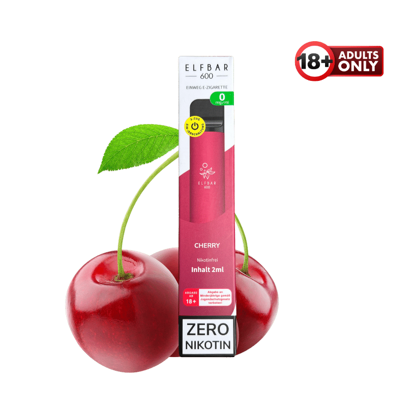Elfbar 600 Cherry Nikotinfrei