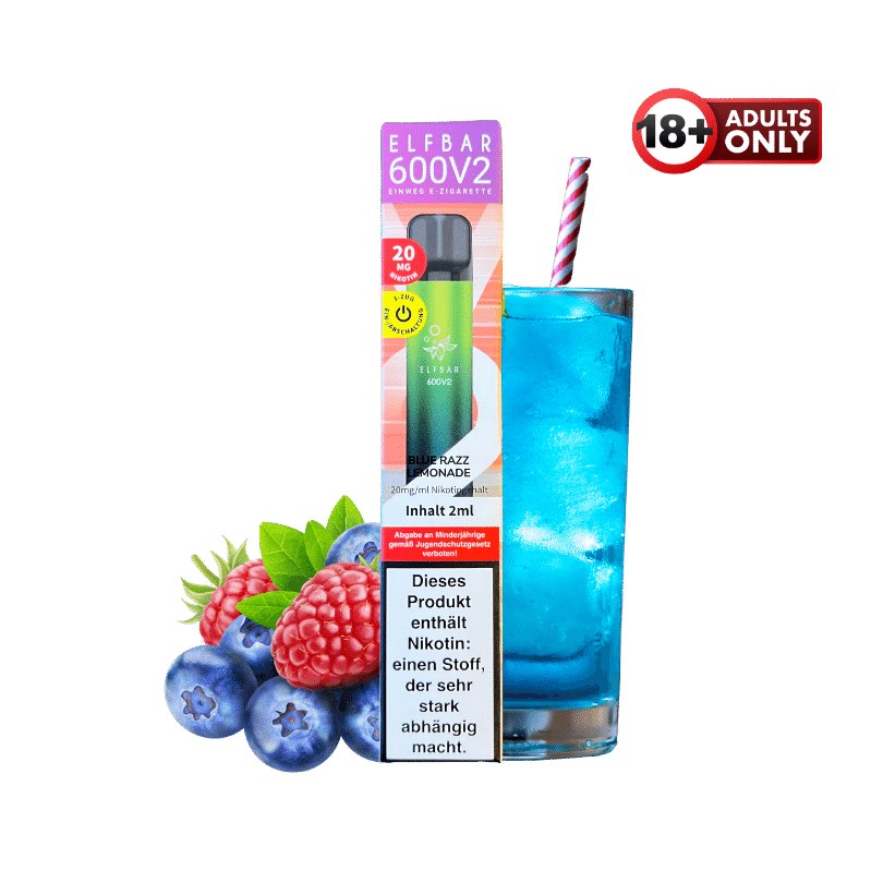 Elfbar 600 V2 Blue Razz Lemonade