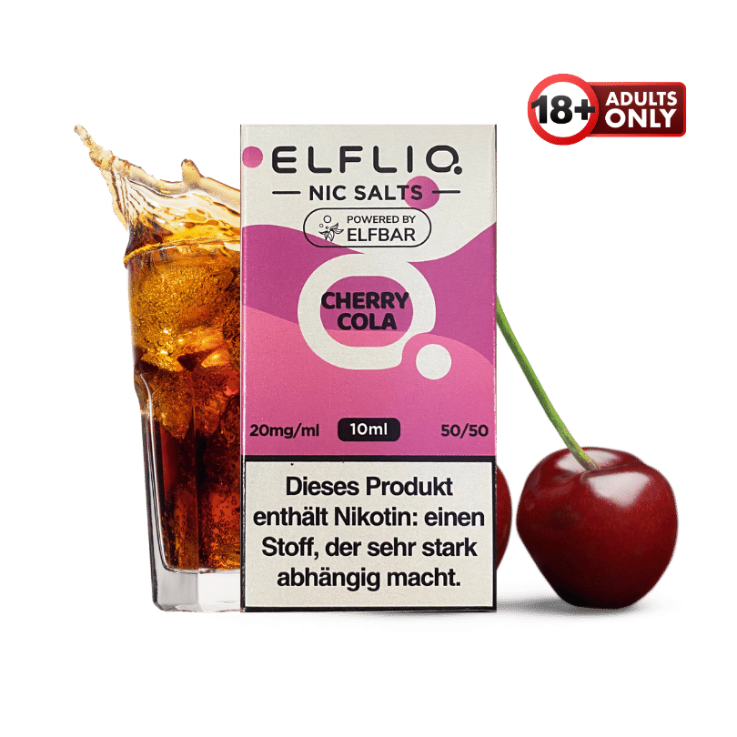 Elfbar Liquid Elfliq 20mg Cherry Cola