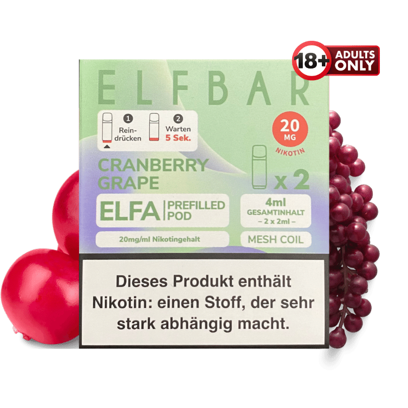 Elfbar Pods ELFA Cranberry Grape