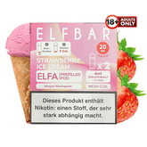 Elfbar Pods ELFA Strawberry Ice Cream