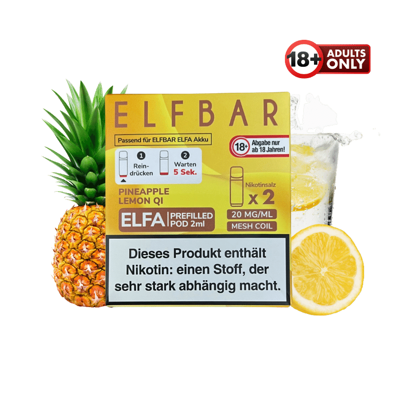 Elfbar Pods Pineapple Lemon QI ELFA