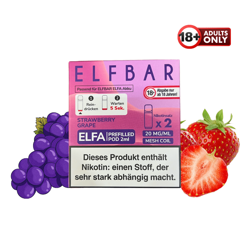 Elfbar Pods Strawberry Grape ELFA