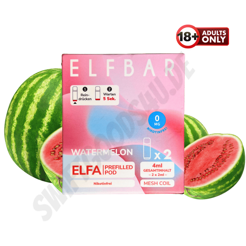 Elfbar ELFA Pods Nikotinfrei Watermelon