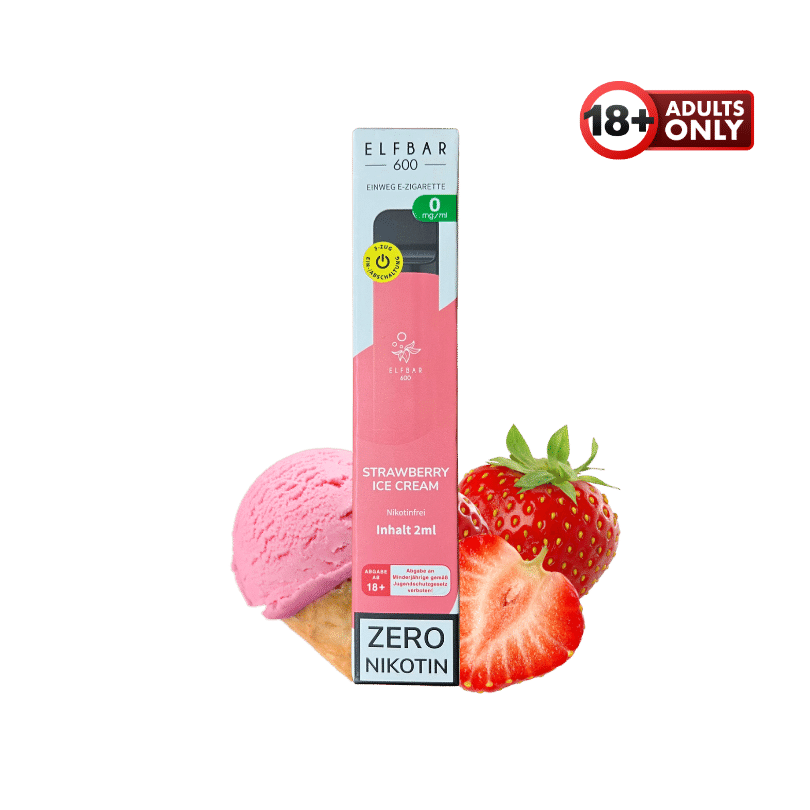 Elfbar Strawberry Ice Cream Nikotinfrei