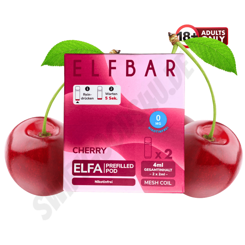 Elfbar ELFA Pods Nikotinfrei Cherry