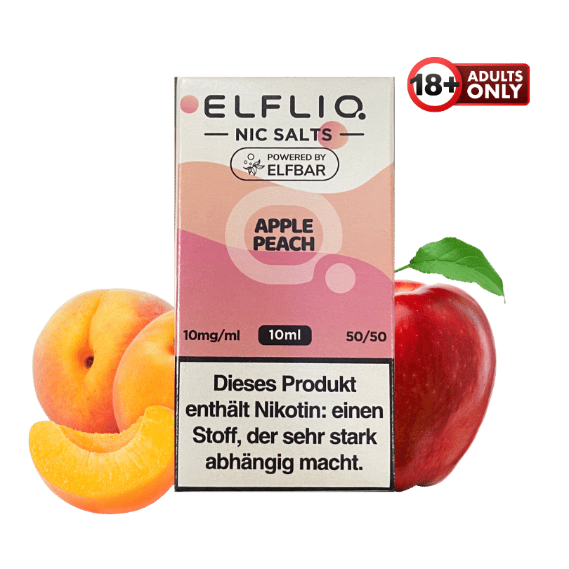 Elfliq Elfbar Liquid 10mg Apple Peach