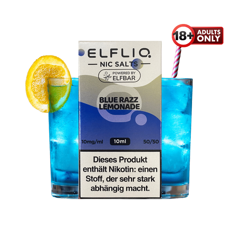 Elfliq Elfbar Liquid 10mg Blue Razz Lemonade