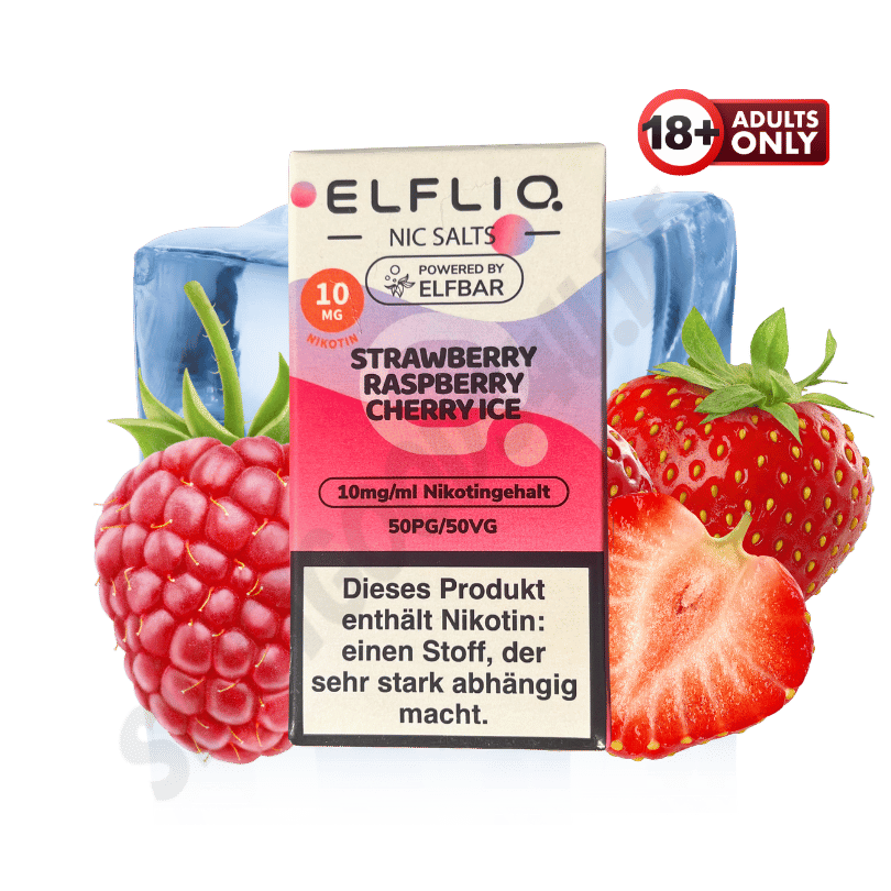 Elfliq Strawberry Raspberry Cherry Ice 10mg/ml