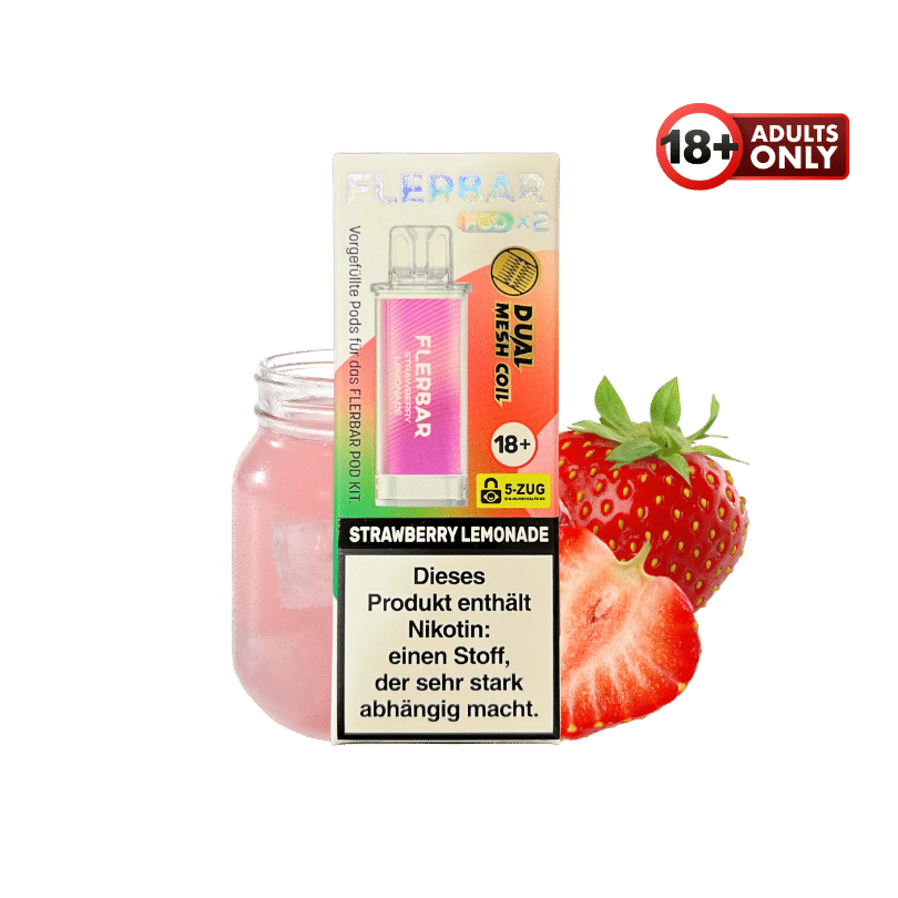 Flerbar Pods Strawberry Lemonade