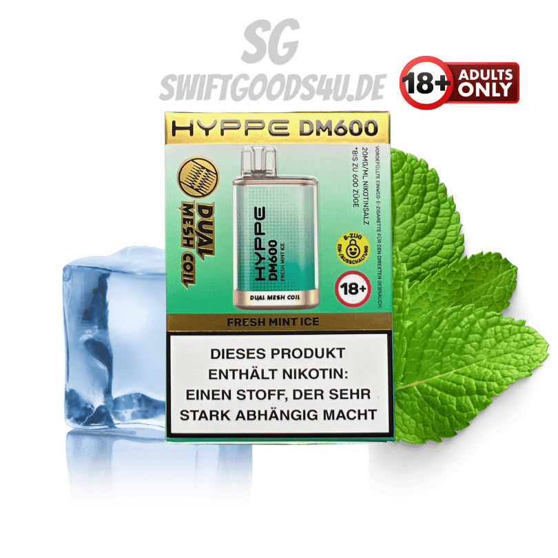 Flerbar_Hyppe_DM600_Fresh_Mint_Ice