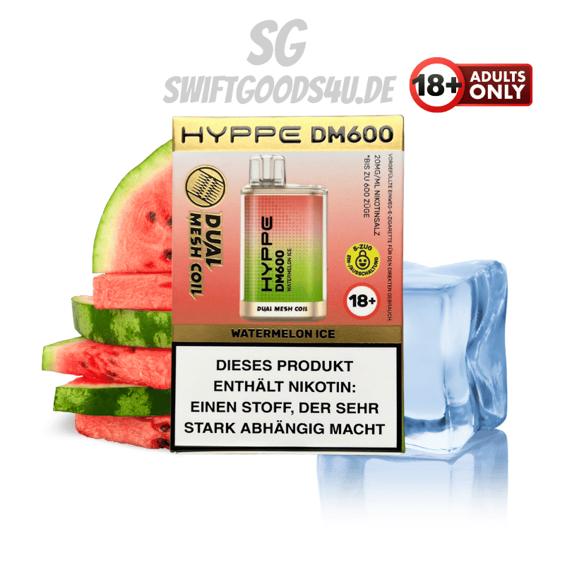 Flerbar_Hyppe_DM600_Watermelon_Ice