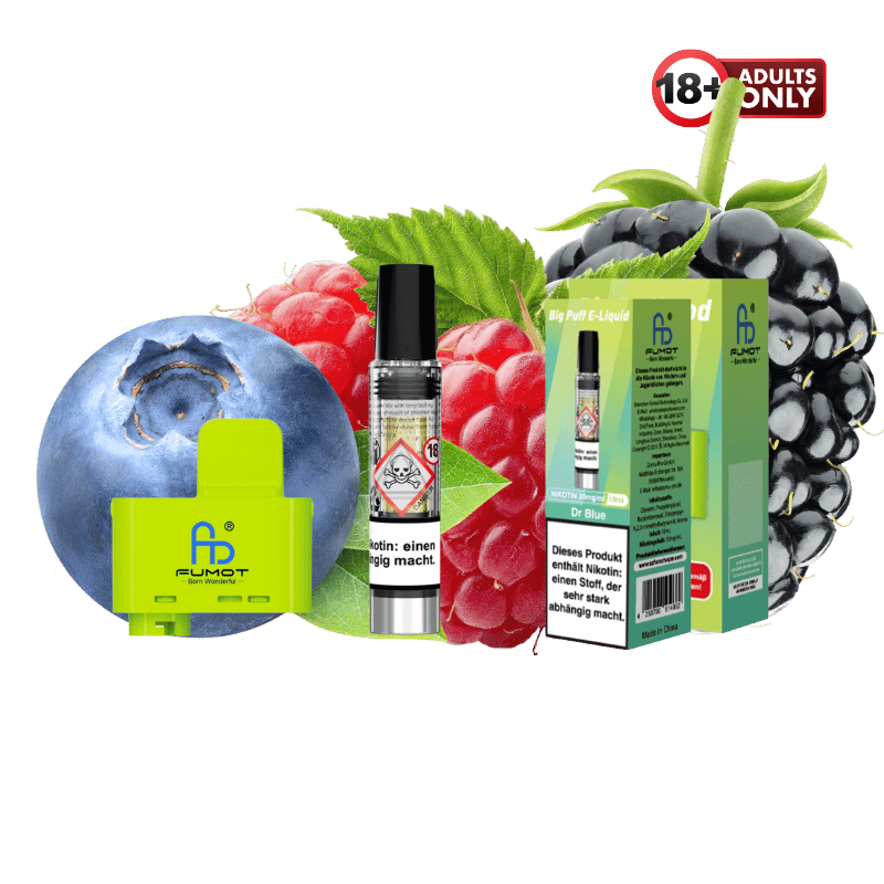 Fumot Big Puff Pod Dr Blue - günstig kaufen bei SwiftGoods4u