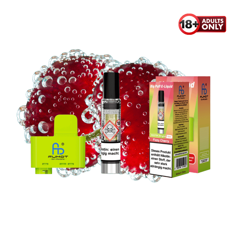 Fumot Big Puff Pod Fizzy Cherry - günstig kaufen bei SwiftGoods4u