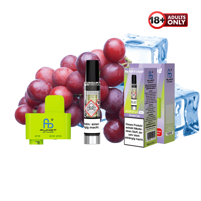 Fumot Big Puff Pod Grape Ice - günstig kaufen bei SwiftGoods4u