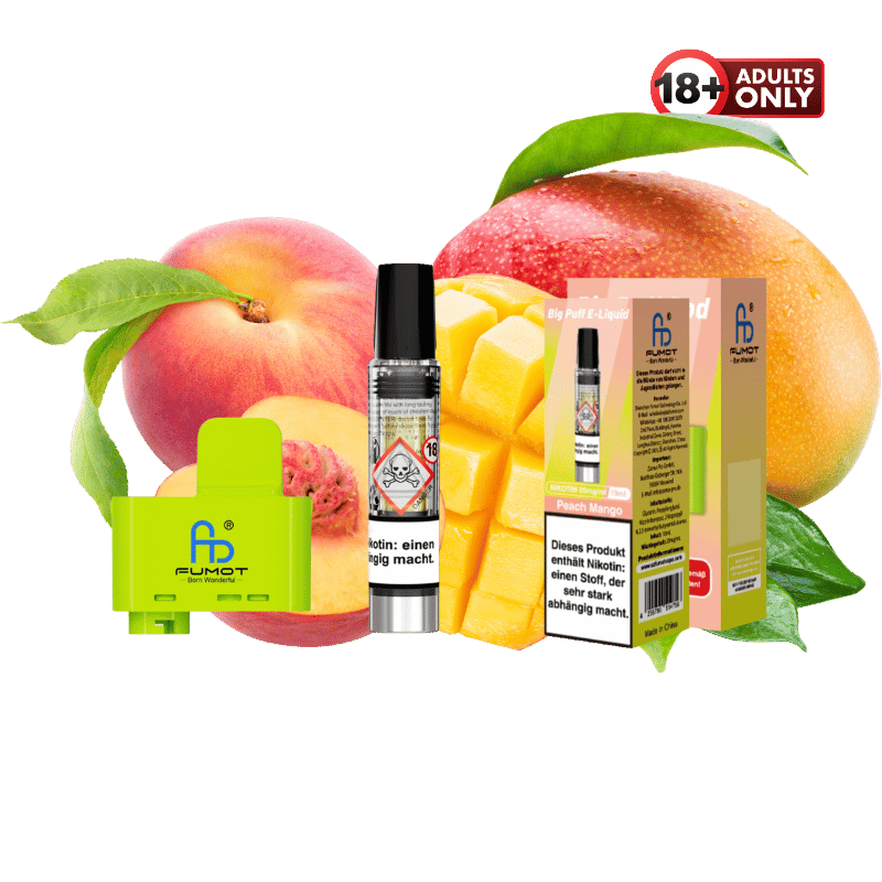 Fumot Big Puff Pod Peach Mango - günstig kaufen bei SwiftGoods4u